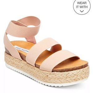 Women sz 9 Steve Madden blush Kimmie espadrilles